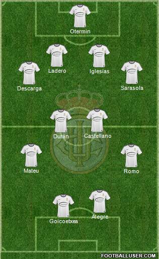 Real Unión de Irún Formation 2010