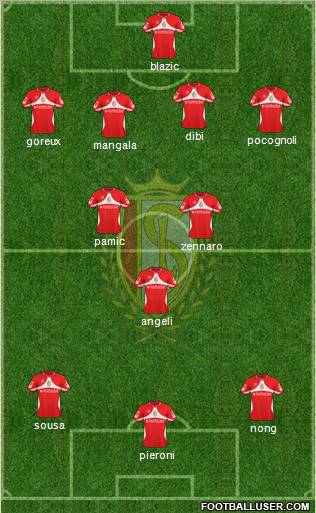R Standard de Liège Formation 2010