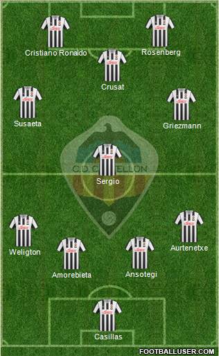 C.D. Castellón S.A.D. football formation