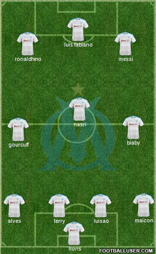 Olympique de Marseille Formation 2010