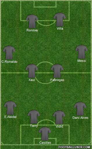 Deportivo Armenio Formation 2010