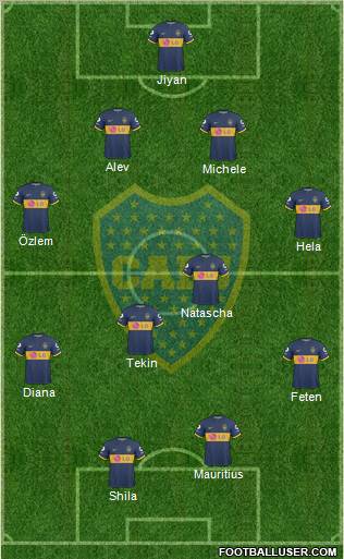 Boca Juniors Formation 2010
