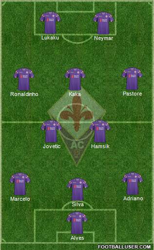 Fiorentina football formation