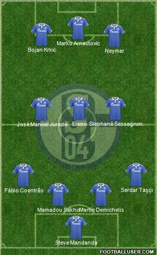 FC Schalke 04 Formation 2010