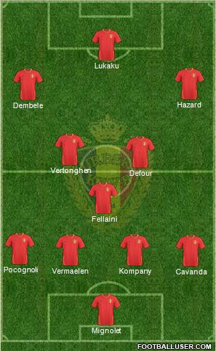 Belgium Formation 2010