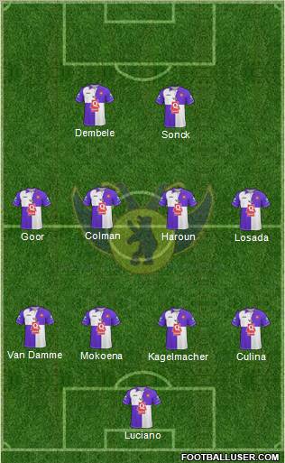 G. Beerschot Antwerpen Formation 2010