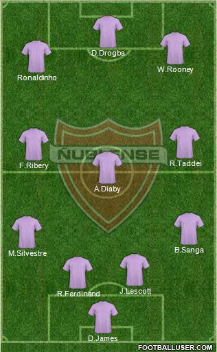 CD Ñublense S.A.D.P. football formation