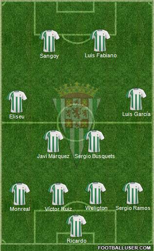 Córdoba C.F., S.A.D. Formation 2010