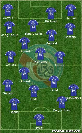 Racing Club de Strasbourg-Football Formation 2010