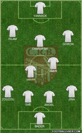 Chabab Riadhi Belouizdad Formation 2010