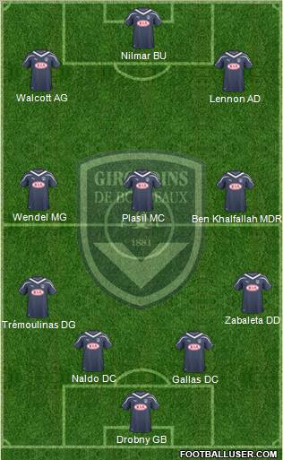 FC Girondins de Bordeaux Formation 2010