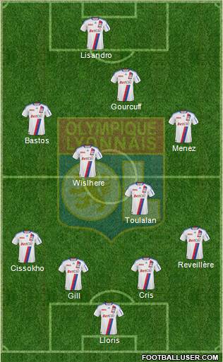 Olympique Lyonnais Formation 2010