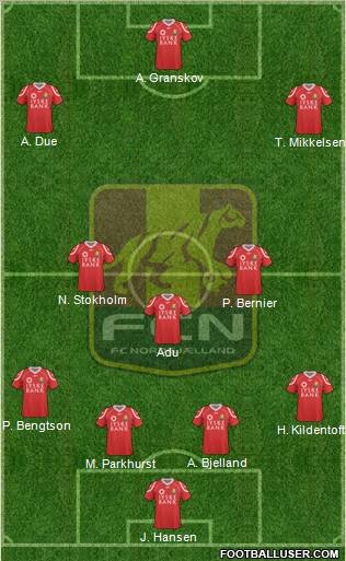Football Club Nordsjælland Formation 2010