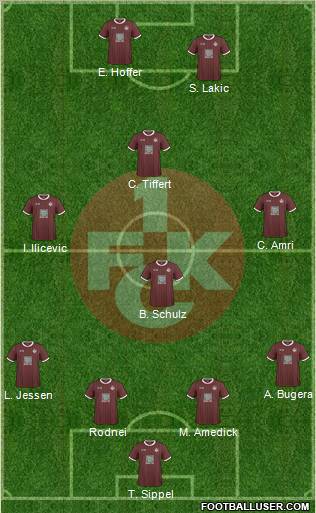 1.FC Kaiserslautern Formation 2010