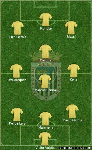 C.D. Badajoz S.A.D. Formation 2010