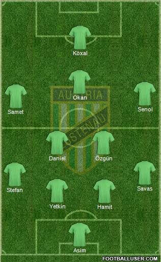 SC Austria Lustenau Formation 2010