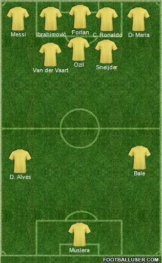 Pro Evolution Soccer Team Formation 2010