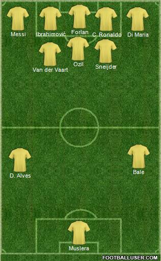 Pro Evolution Soccer Team football formation