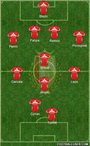R Standard de Liège Formation 2010
