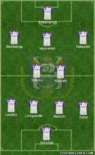 RSC Anderlecht Formation 2010