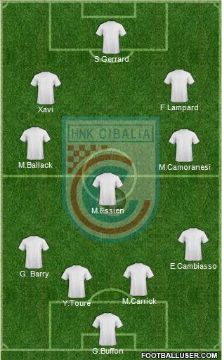 HNK Cibalia Formation 2010