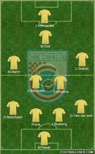 HNK Cibalia Formation 2010