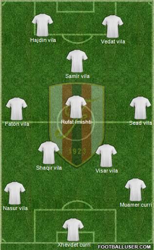 KS Flamurtari Vlorë Formation 2010
