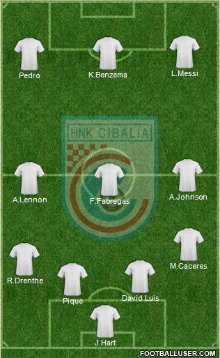 HNK Cibalia Formation 2010