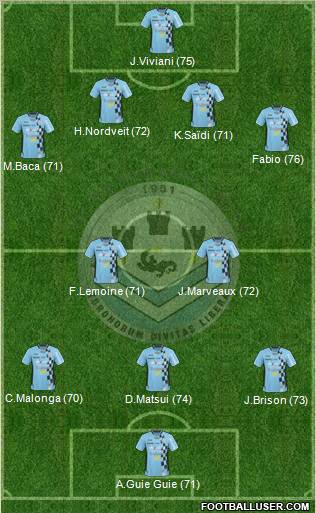 Tours Football Club Formation 2010