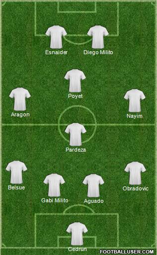 Pro Evolution Soccer Team Formation 2010