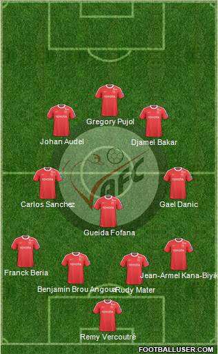 Valenciennes Football Club Formation 2010
