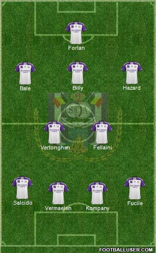 RSC Anderlecht Formation 2010