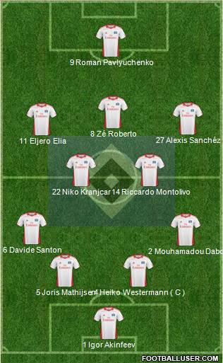 Hamburger SV Formation 2010