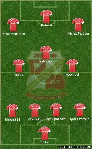 Swindon Town Formation 2010