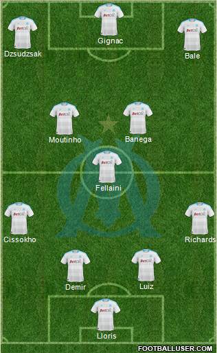 Olympique de Marseille Formation 2010