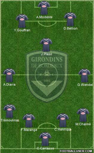 FC Girondins de Bordeaux Formation 2010