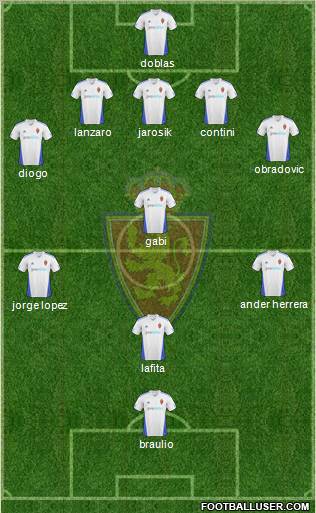 R. Zaragoza S.A.D. Formation 2010
