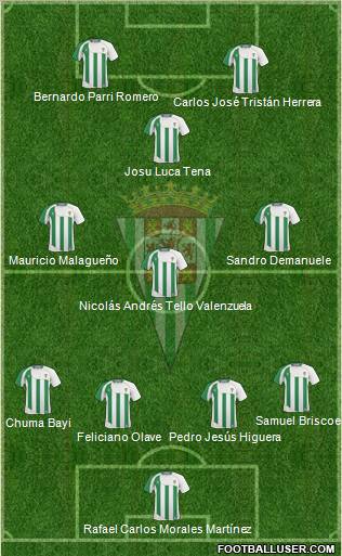 Córdoba C.F., S.A.D. Formation 2010