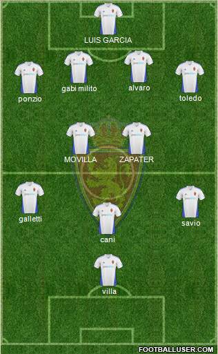 R. Zaragoza S.A.D. Formation 2010