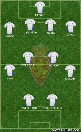 R. Zaragoza S.A.D. Formation 2010