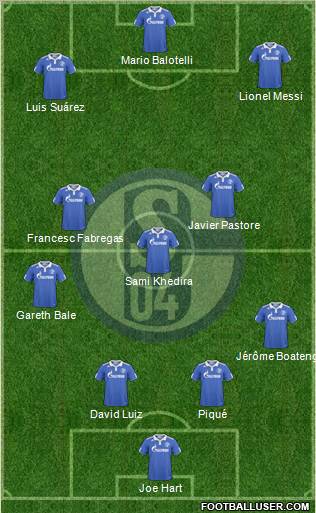 FC Schalke 04 Formation 2010