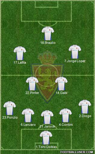 R. Zaragoza S.A.D. Formation 2010