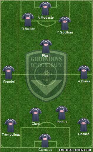 FC Girondins de Bordeaux Formation 2010