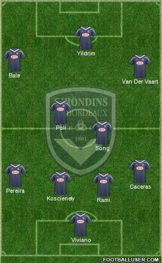 FC Girondins de Bordeaux Formation 2010