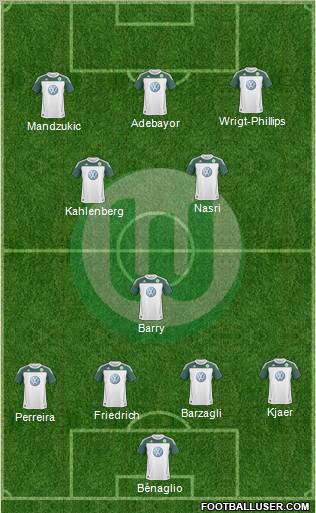 VfL Wolfsburg football formation