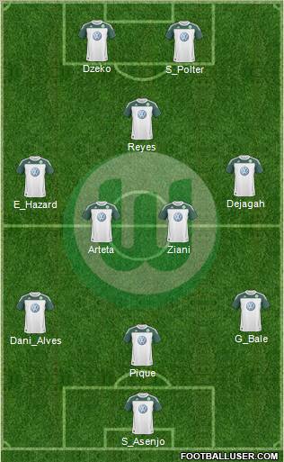 VfL Wolfsburg football formation