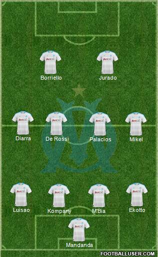 Olympique de Marseille Formation 2010