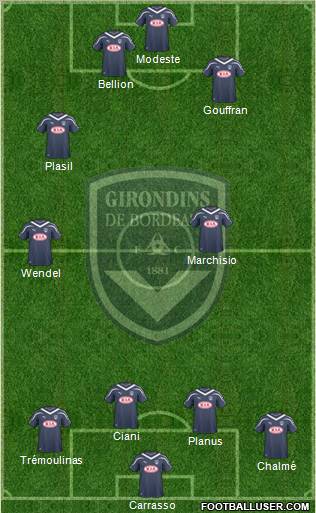 FC Girondins de Bordeaux Formation 2010