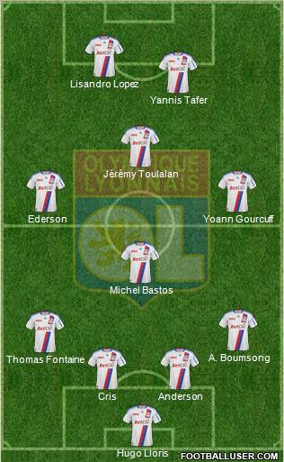 Olympique Lyonnais Formation 2010