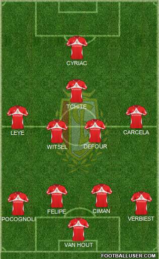 R Standard de Liège football formation